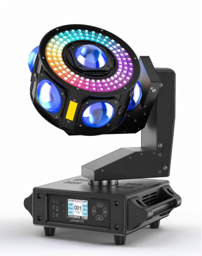 ZQ02621 200 W RGBW LED -liikkuva efektivalaisin